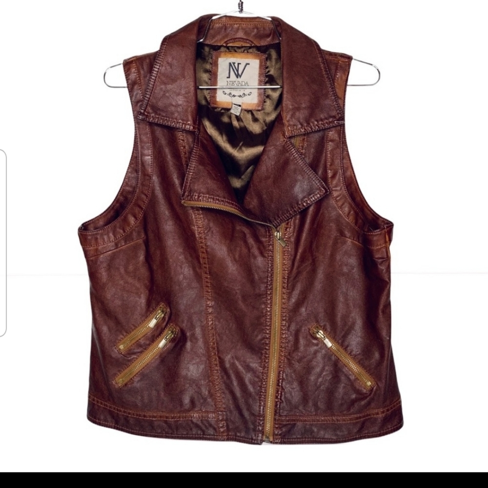 VINTAGE NEVADA SLEEVELESS JACKET